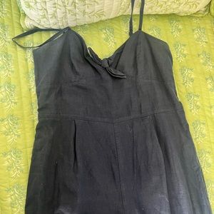 Navy blue pant jumpsuit from Jcrew